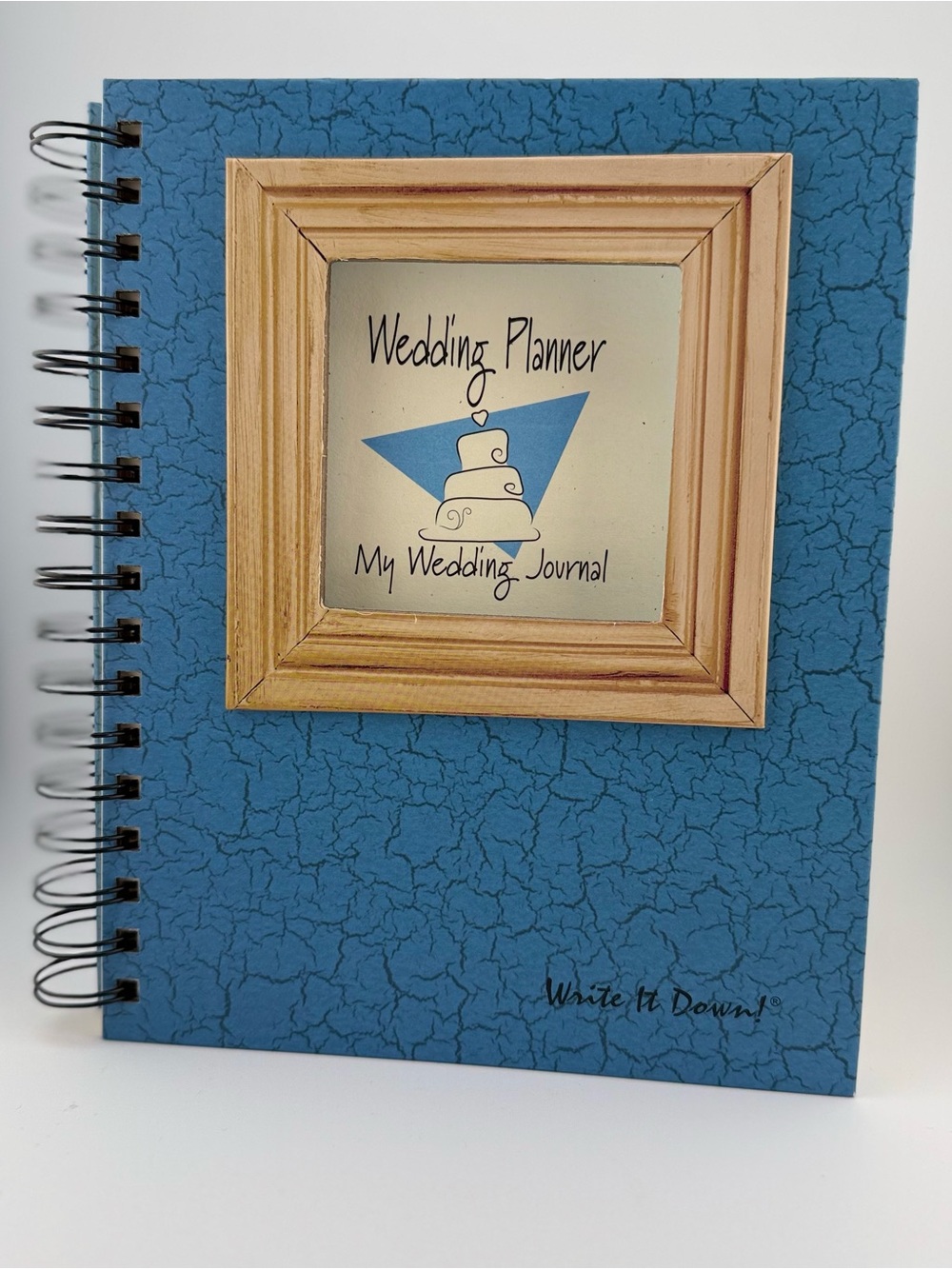 “The Write it Down!” Wedding Planner Journal - Blue Cover. New. Discontinued